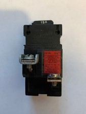PUSHMATIC BULLDOG 15 AMP SINGLE POLE P115 1P 15A CIRCUIT BREAKER TESTED