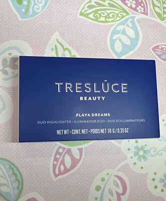 Tresluce Beauty Playa Dreams Duo Highlighter   0.35 Oz- GOLDEN SAND