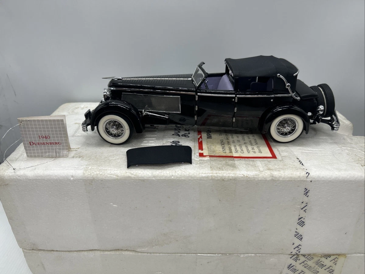 Franklin Mint 1:24 Duesenberg Diecast Cars, Trucks & Vans for sale