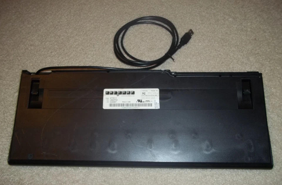 Unicomp Rebuilt Model M Mechanical Keyboard - UB40U4A  USB Clicky Keys like IBM - Image 4 of 4