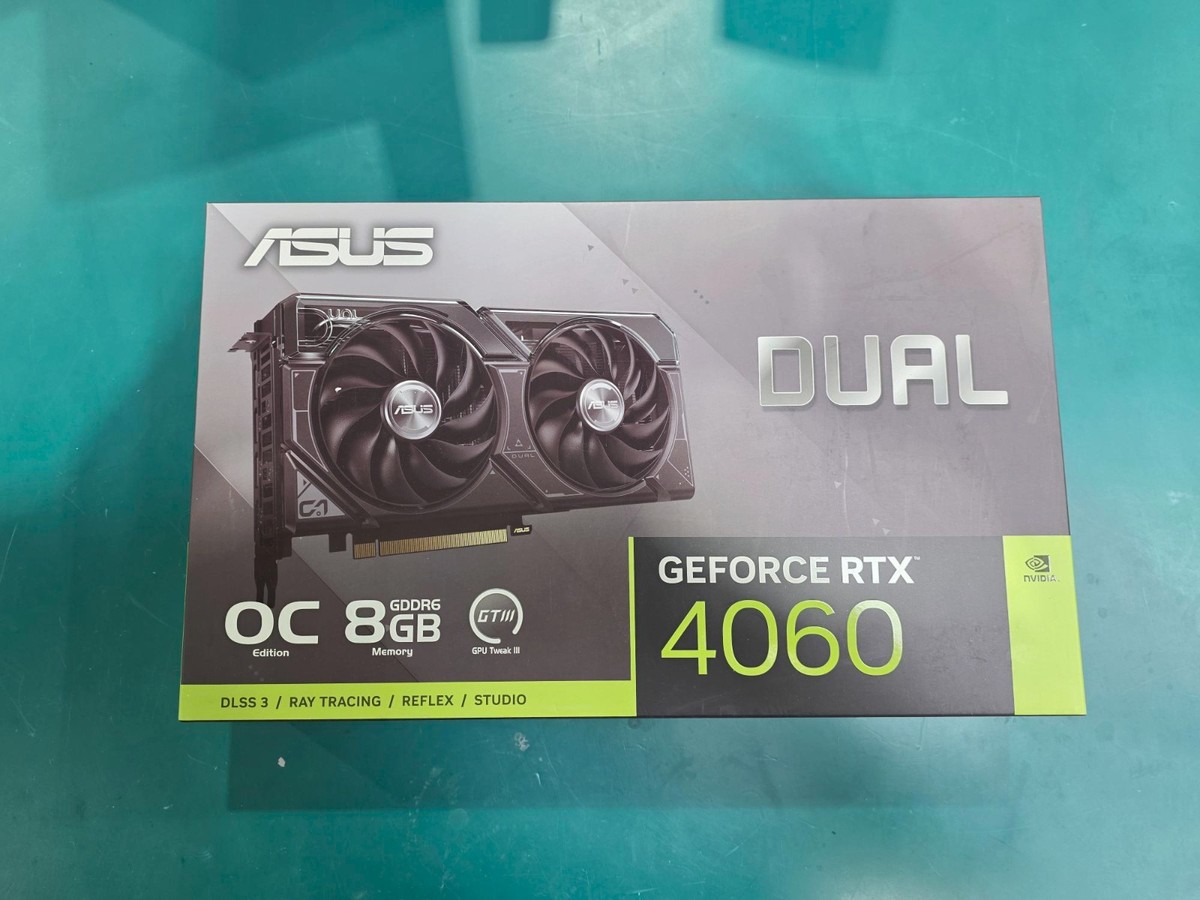 ASUS Dual GeForce RTX 4060 OC Edition 8GB GDDR6 Ray Tracing DLSS 3