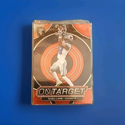 2024 Panini Totally Certified On Target CeeDee Lamb #12 Mirror Red 210/399