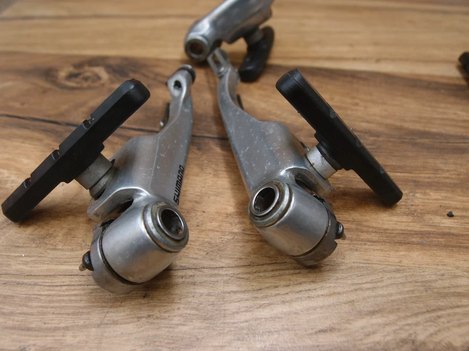 1996 Shimano Deore LX V brakes BR-M600 VIA Japan set for MTB - Image 4 of 4