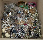 New ListingVintage/Retro/Modern Costume Scrap/Upcycle Grab Jewelry Lot (BOX F) ~ 18.2 LBS