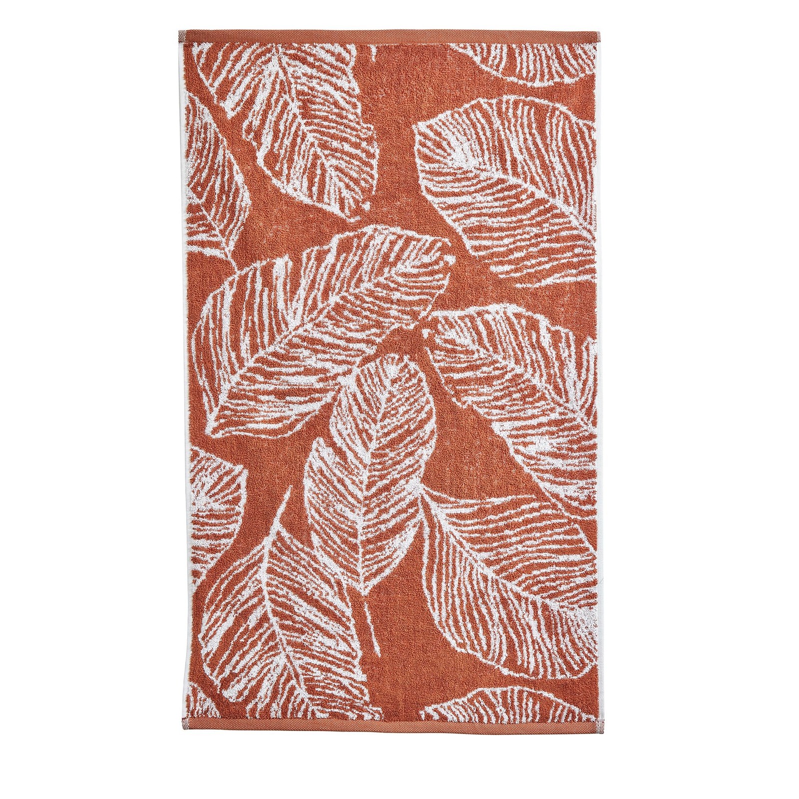 Fusion Bathroom - Matteo - Hand Towel 50 x 90cm in Terracotta - Image 2