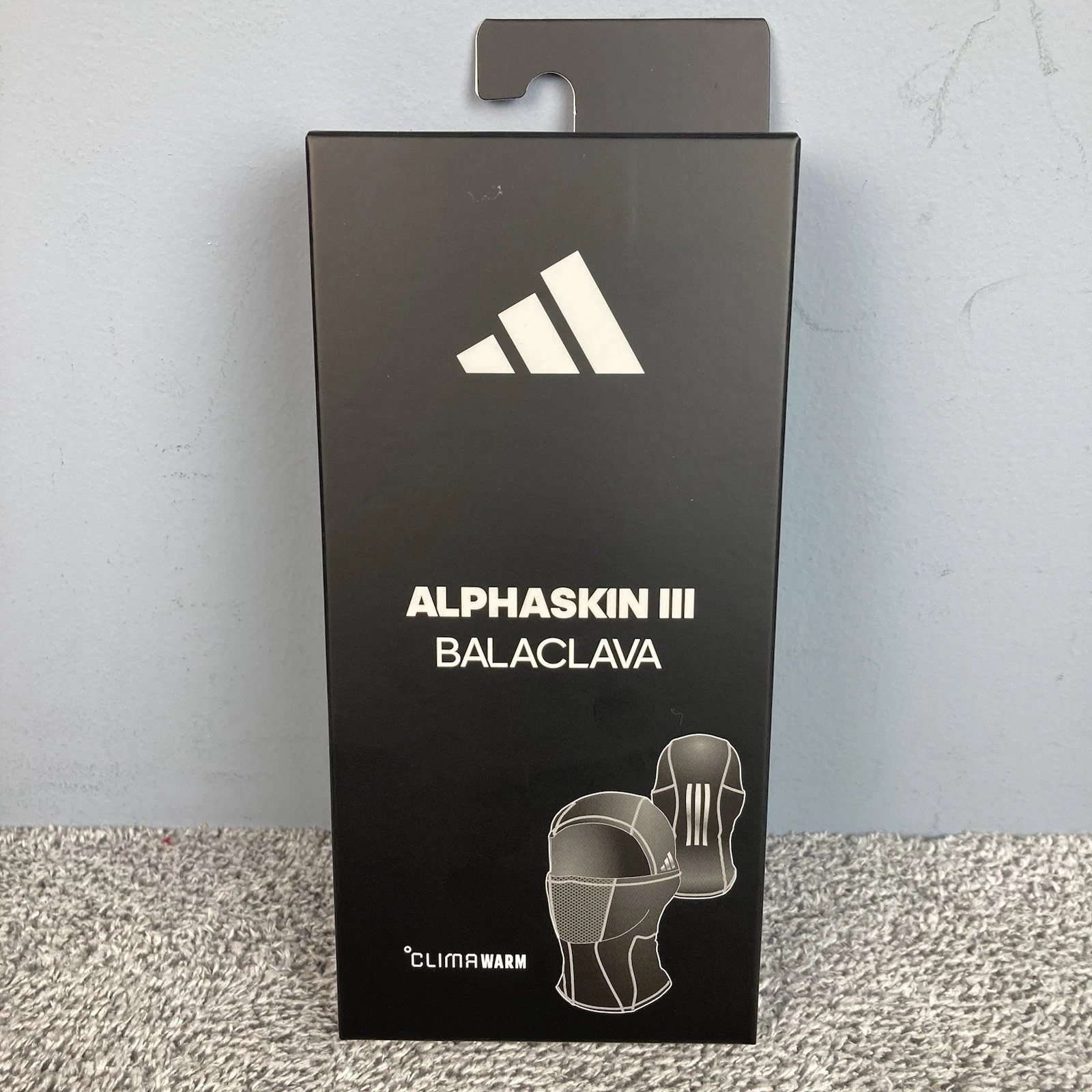 Adidas Alphaskin III 3 Balaclava Black Hood Reflective Ski Mask Shiesty