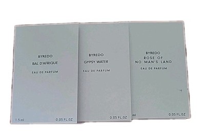 3 Different Byredo 0.5OZ/1.5ML Eau de Parfum Travel Spray Lasting Fragrance 
