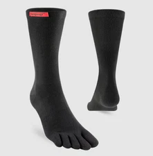 Injinji Sport Original Weight Crew - Black