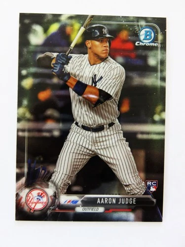 2017 AARON JUDGE BOWMAN CHROME ROOKIE CARD (C)