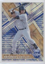 2019 Panini Elite Extra Edition Aspirations Blue 75/75 Antonio Cabello #124 d4l