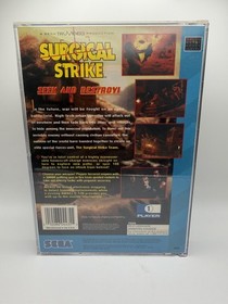 Surgical Strike (Sega CD, 1993) CIB Complete In Box /w Manual TESTED WORKS
