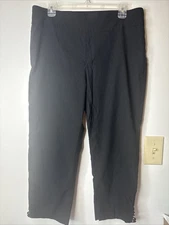 Counterparts Womens Capri Black Pull On 14 