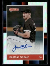 2022 Donruss #R88S-JS Jonathan Stiever Retro 1988 Signatures Holo