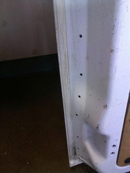 Puerta trasera de pasajero con ventana compatible con 11-13 TRANSIT CONNECT 282581 Foto 3 de 4