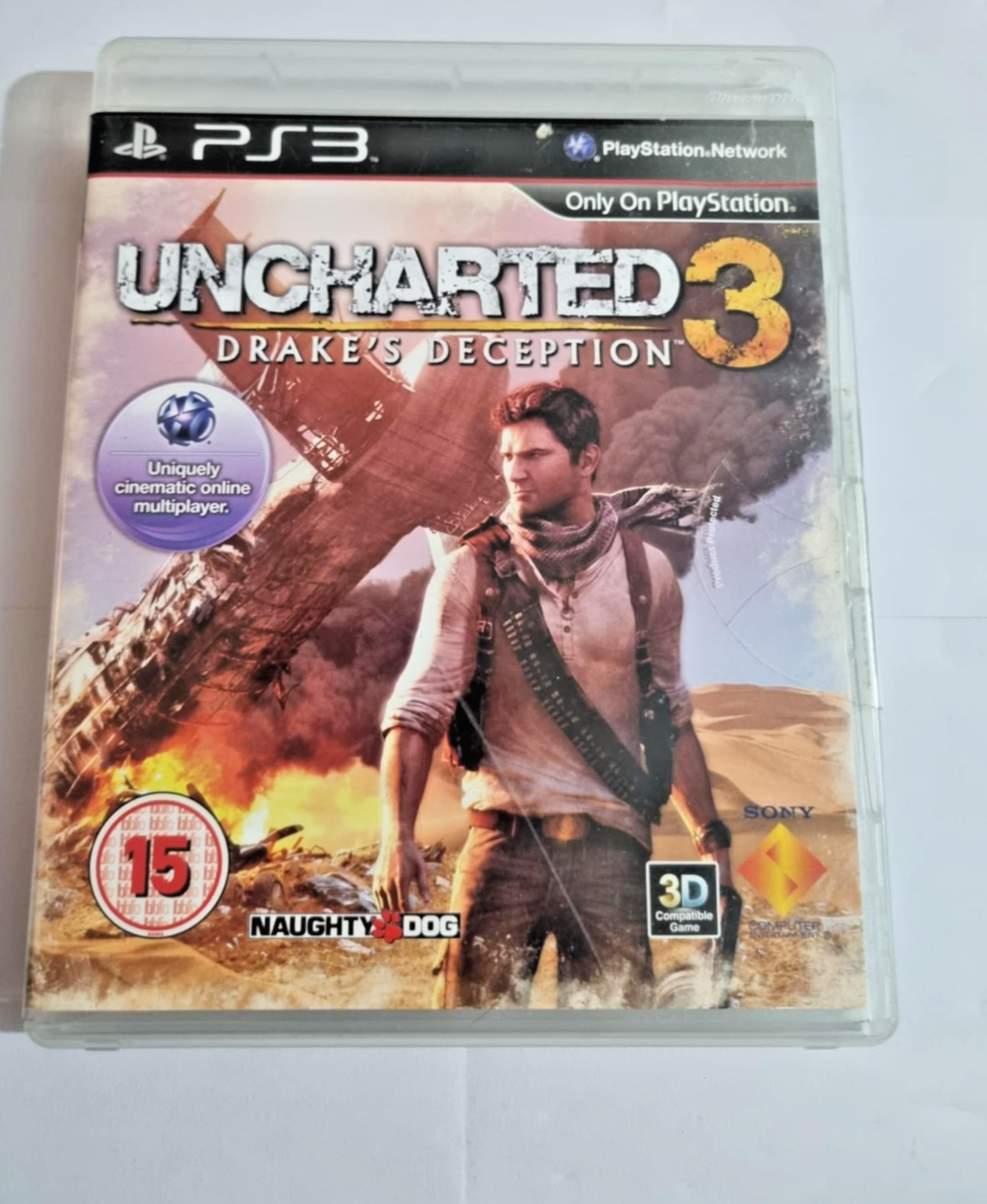 PS3 Uncharted 3: Drake's Deception (Sony PlayStation 3) Video Game