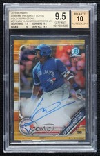 2019 Bowman Gold Refractor 4/50 Vladimir Guerrero Jr BGS 9.5 GEM MINT Auto 14hk
