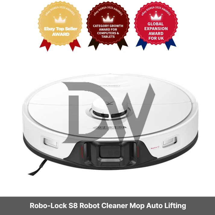Robo-Lock S8 Robot Cleaner Mop Auto Lifting Bear Tool Express