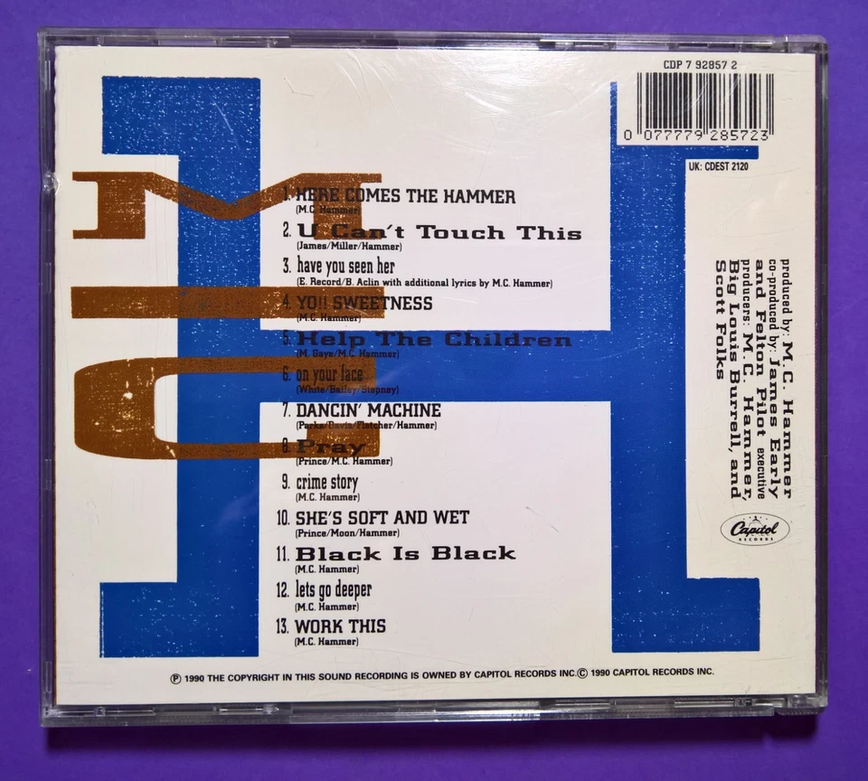 M.C. Hammer (CD) Please Hammer Don't Hurt 'Em (1990) - Bild 3 von 3