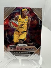 2021 Panini Prizm WNBA Erica Wheeler #15 Fireworks Los Angeles Sparks A12