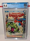 Amazing Spider-Man #119 CGC 9.4 OWW Pages Spidey VS Hulk Key Issue (Marvel 1973)
