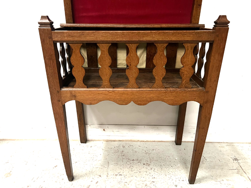 Meuble " Etimier de Picardie " en bois de chêne XVIII siècle - Photo 11/11
