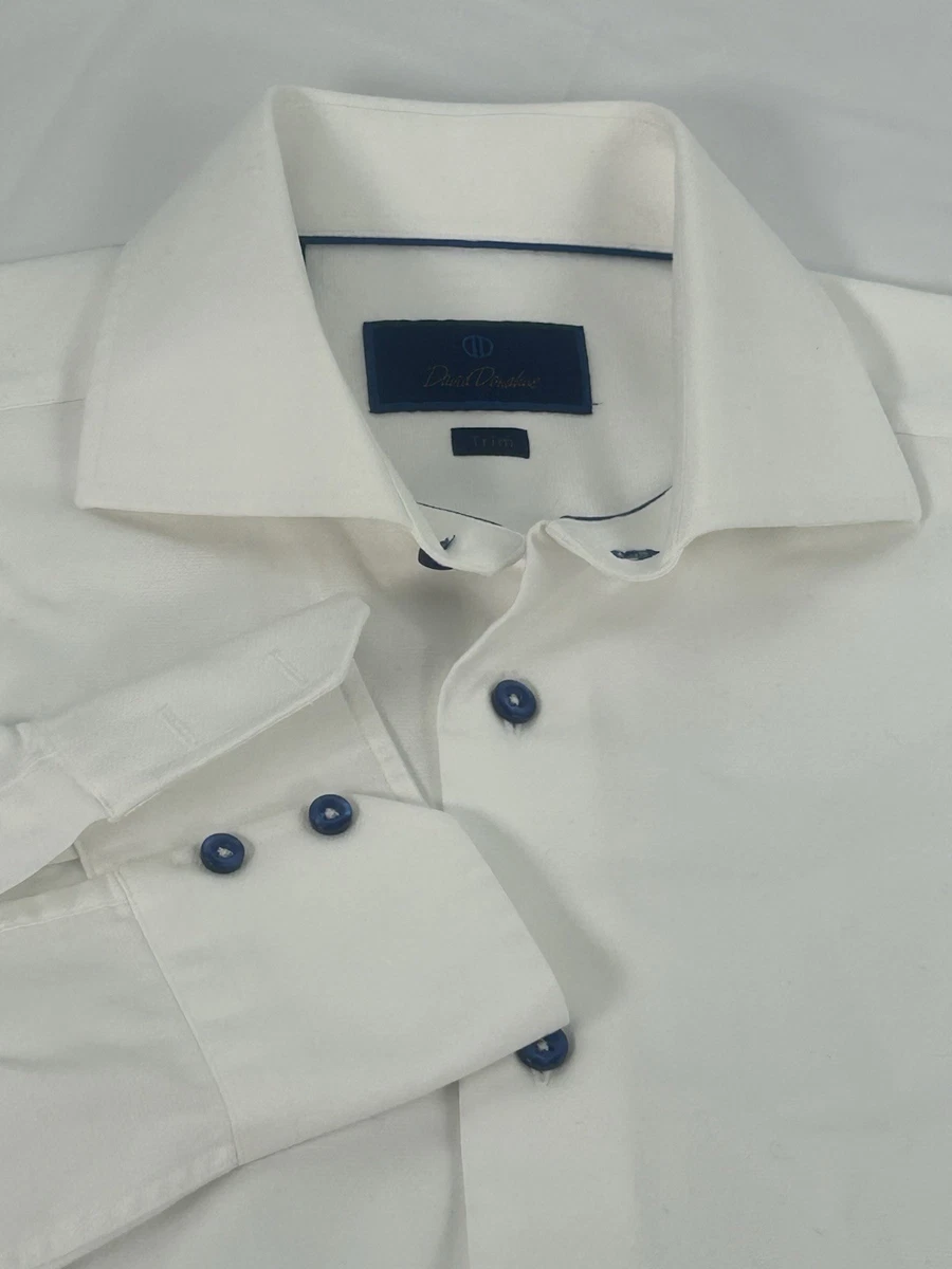 David Donahue White Dress Shirts for Men for sale | eBay