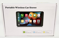 Portable Wireless Car Stereo With Screen Mirr...