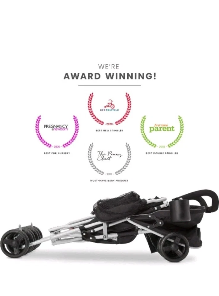 Cochecito doble Jeep Scout carbón Galaxy Foto 2 de 4