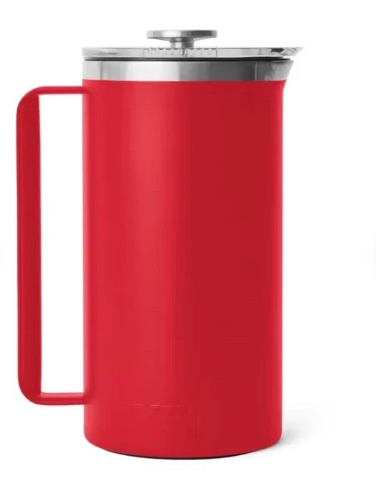 Yeti 64 Oz French Press, Rescue Red - NEW