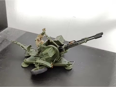 3D Printed ZU-23-2 Anti Aircraft Gun Model 1:35 Soviet Rotating & Elevating Kit