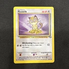 Pokemon TCG Dutch LP Meowth 56/64 Jungle Common Card Vintage WOTC