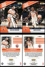 2025 Panini Instant Aneesah Morrow/Saniya Rivers RATED ROOKIE RETRO SP Sun RC