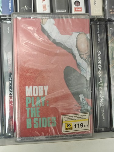 Moby The B Sides FACTORY SEALED cassette album ** Reference Images - Picture 2 of 15