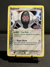 Registeel 29/110 - Reverse Holo Stamp - EX Holon Phantoms - Damaged on eBay