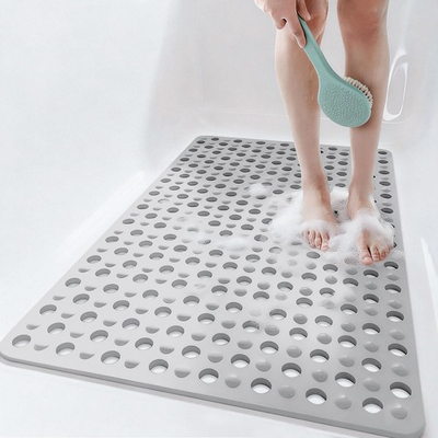 #ad #ad Large Bathtub Mat 20.87quot; x 33.86quot;Non Slip Shower amp; Tub Mat for Elderly amp; Pre... $50.97