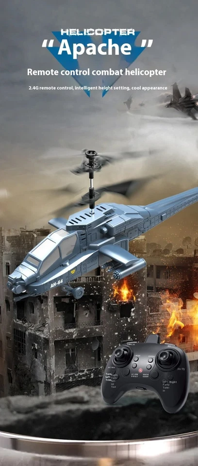 Rechargeable RC Helicopter 3.5 Channel Remote Control Toy for Kids - Image 4 of 4