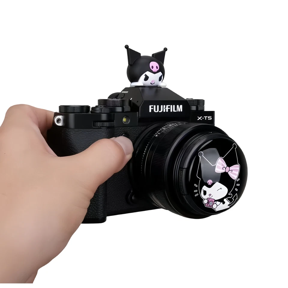 Tapa lente cámara patrón dibujos animados. Hot Boot Cover. Para Nikon, Canon, sony.fujifilm Foto 2 de 4