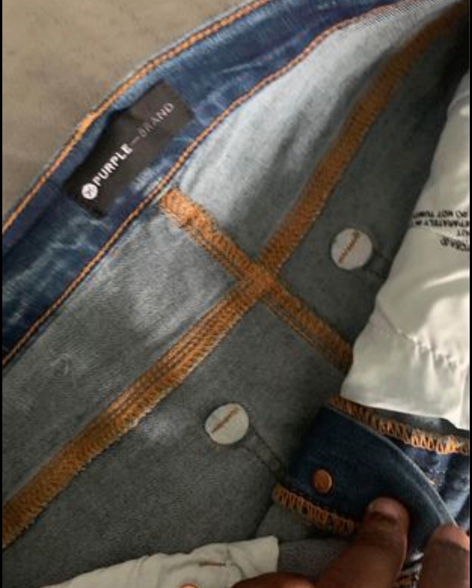 purple brand Blue jeans 30 skinny | eBay