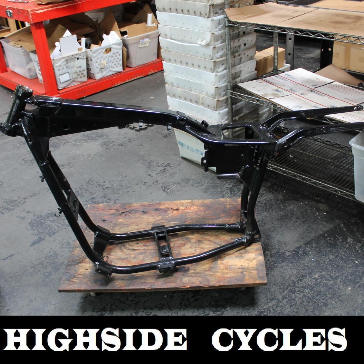 1327 97 HARLEY-DAVIDSON DYNA FRAME CHASSIS 1997 WIDEGLIDE FXDWG | eBay