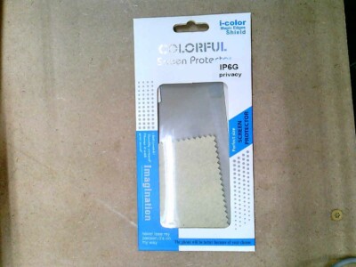 iPhone 6G i-color Magic Edges Shield Privacy Colorful Screen Protector