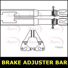 Brake Adjuster Bar Rear FOR CITROEN XSARA 70bhp 1.9 98->05 Diesel Apec