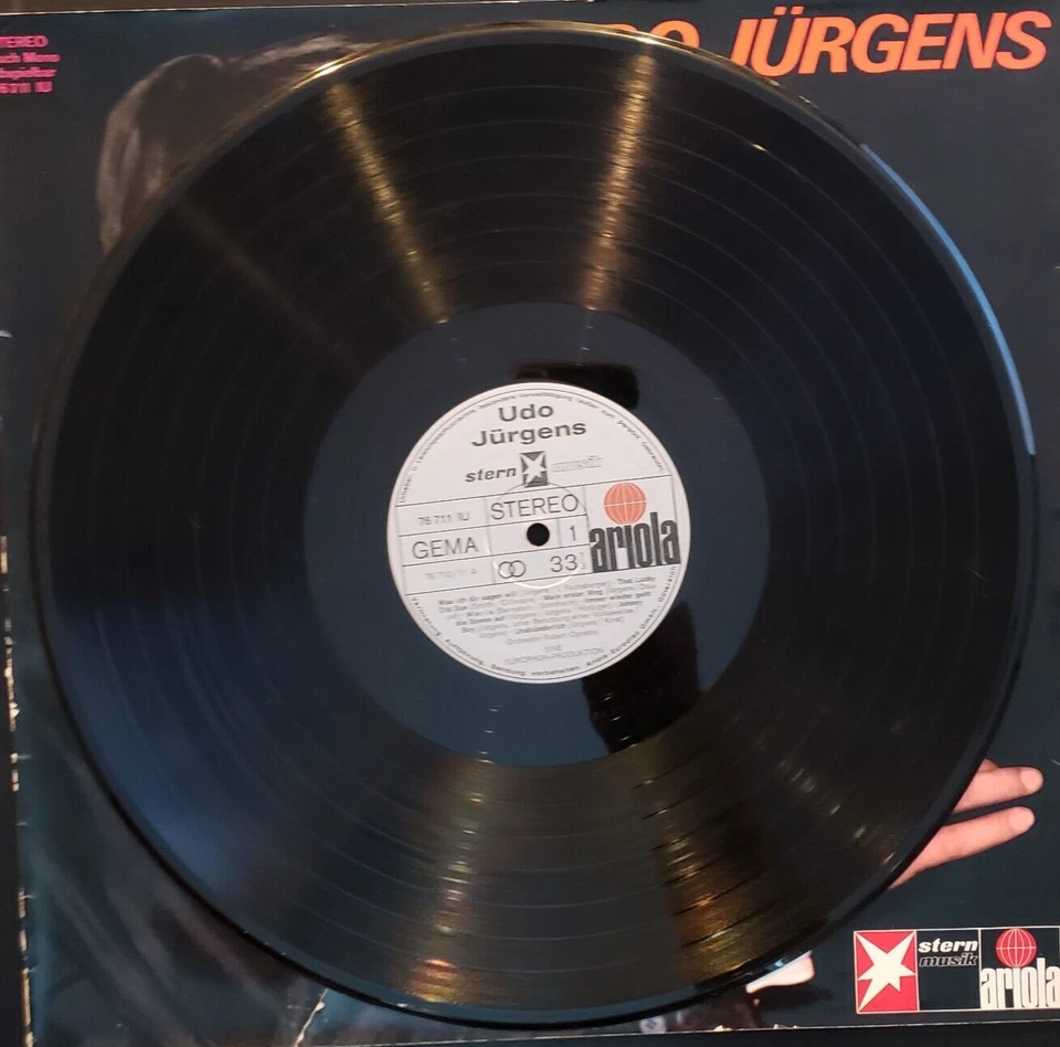 Udo Jürgens "Was Ich Dir Sagen Will" Vinyl Record LP Foto 4 de 4