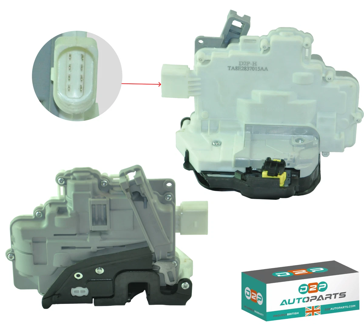 FRONT LEFT DOOR LOCK ACTUATOR MECHANISM FOR AUDI A3 8P A6 C6 A8 4E 8E2837015AA