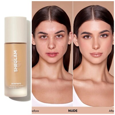 2x SHEGLAM Skinfinite feuchtigkeitsspendende Foundation-Fair