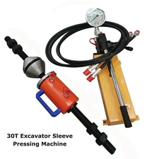 30T Track Pin Disassembly Machine Excavator Crawler Pin PressMachine+Manual Pump