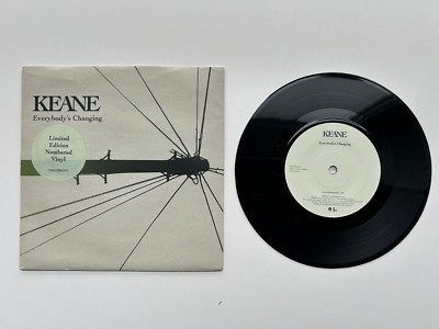 Keane Everybody's Changing 7'' Vinyl original 2004 single Ltd #1088