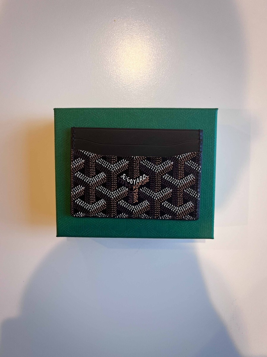 Goyard Saint Sulpice Card Holder Black カード入れ Goyard Saint Sulpice Card Holder - Jet Black | eBay