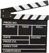 Director Movie Video Slate Clapboard Film Movie Clapper Board Color Clap Stick