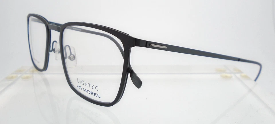 LIGHTEC 30068 NG 07 52-20 Gafas Negras Anteojos Monturas Ópticas Foto 2 de 4