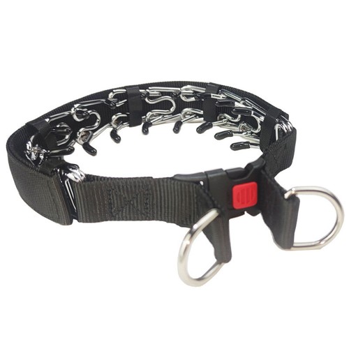 Dog Prong Traing Collar with Rubber Caps for Medium Large Breed Dogs - Picture 8 of 8